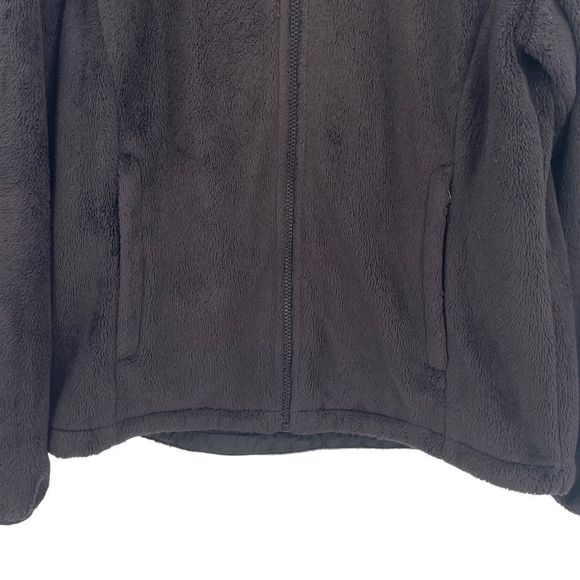 The North Face Women’s Full Zip Fleece Jacket Black Large - Picture 5 of 8
